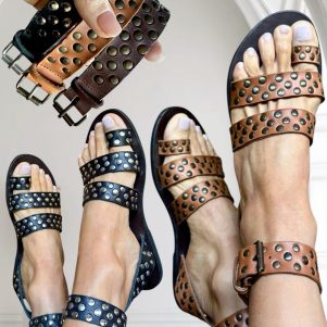 Helena • Studded Sandal